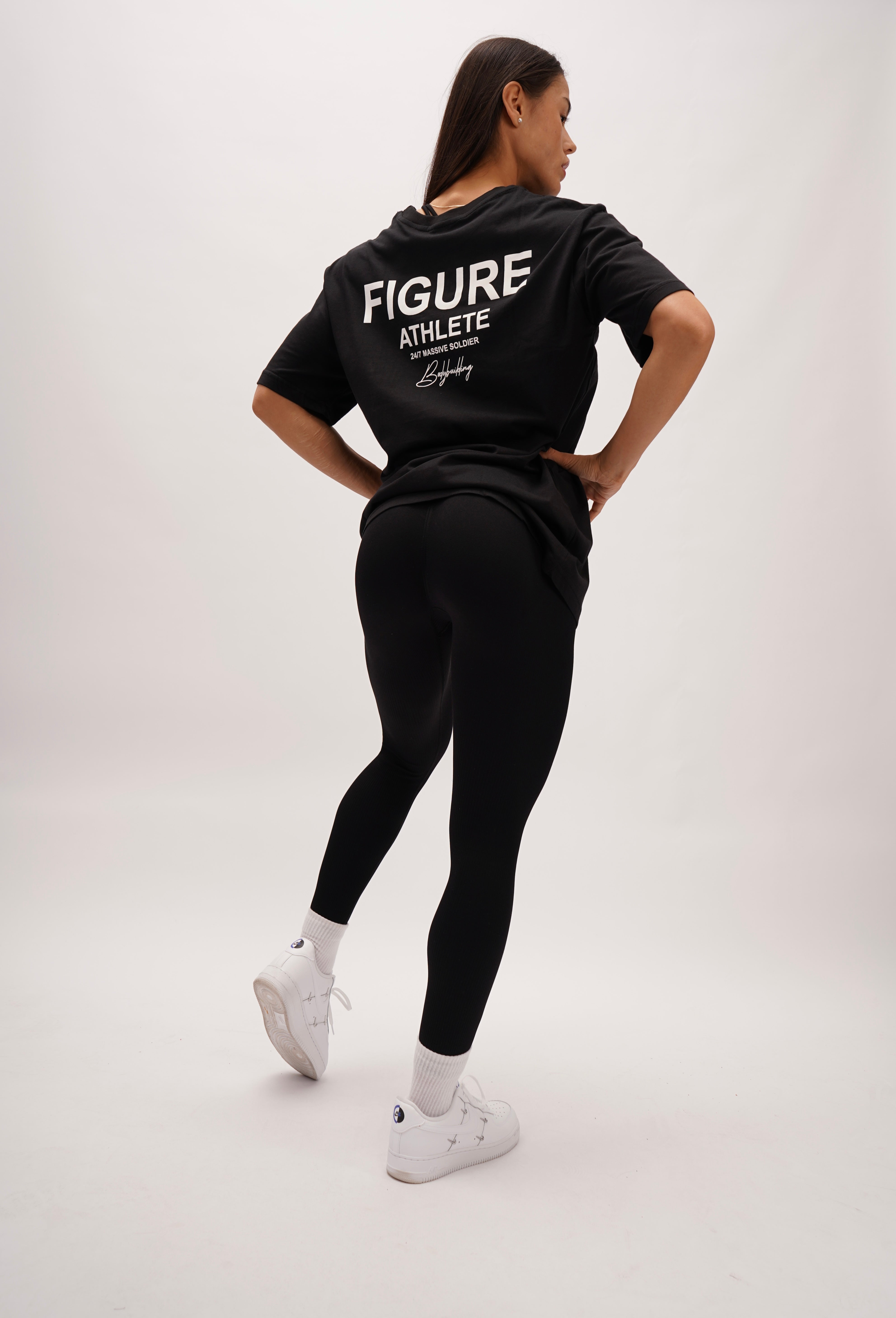 FIGURE ATHLETE SHIRT BLACK 2.0