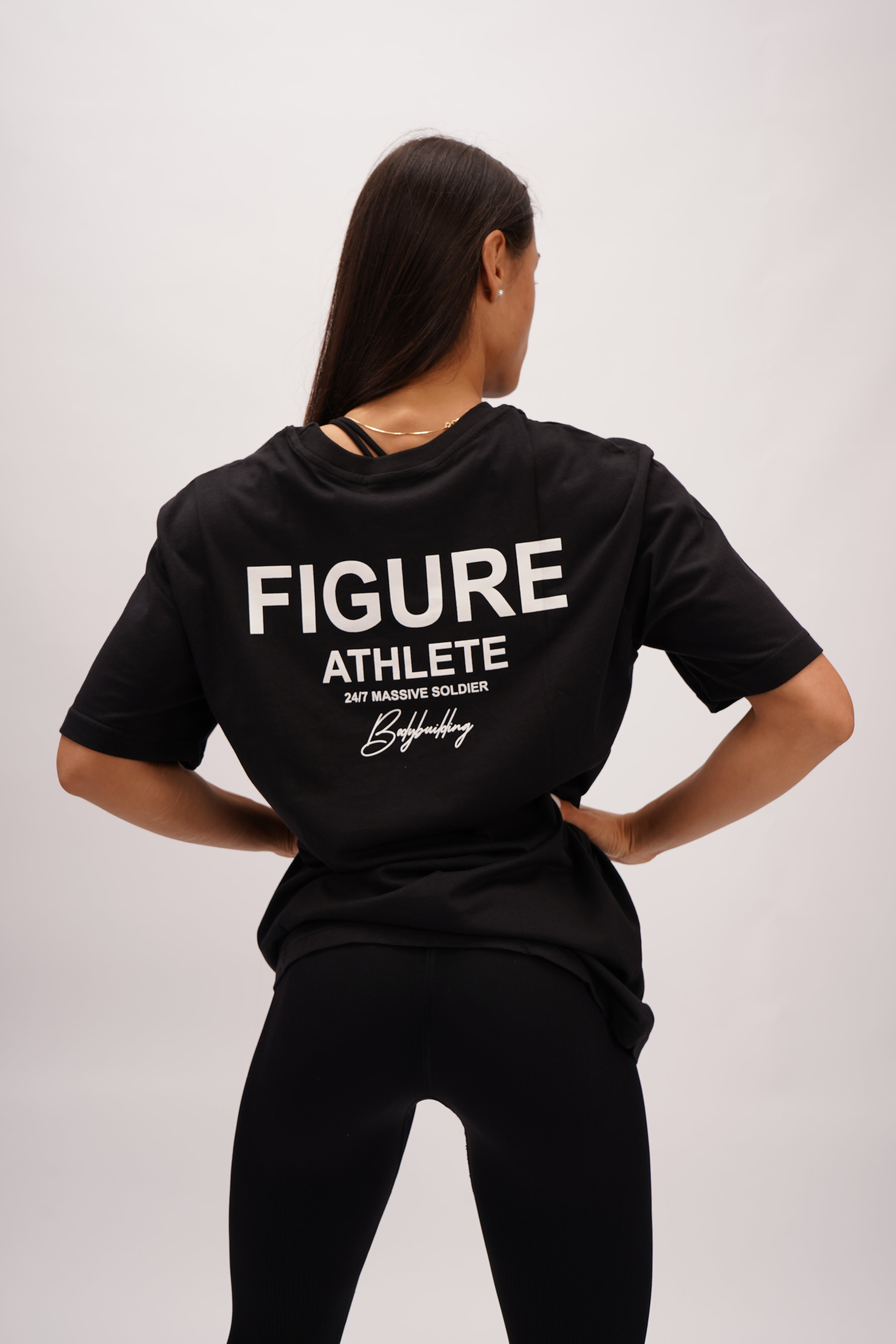 FIGURE ATHLETE SHIRT BLACK 2.0