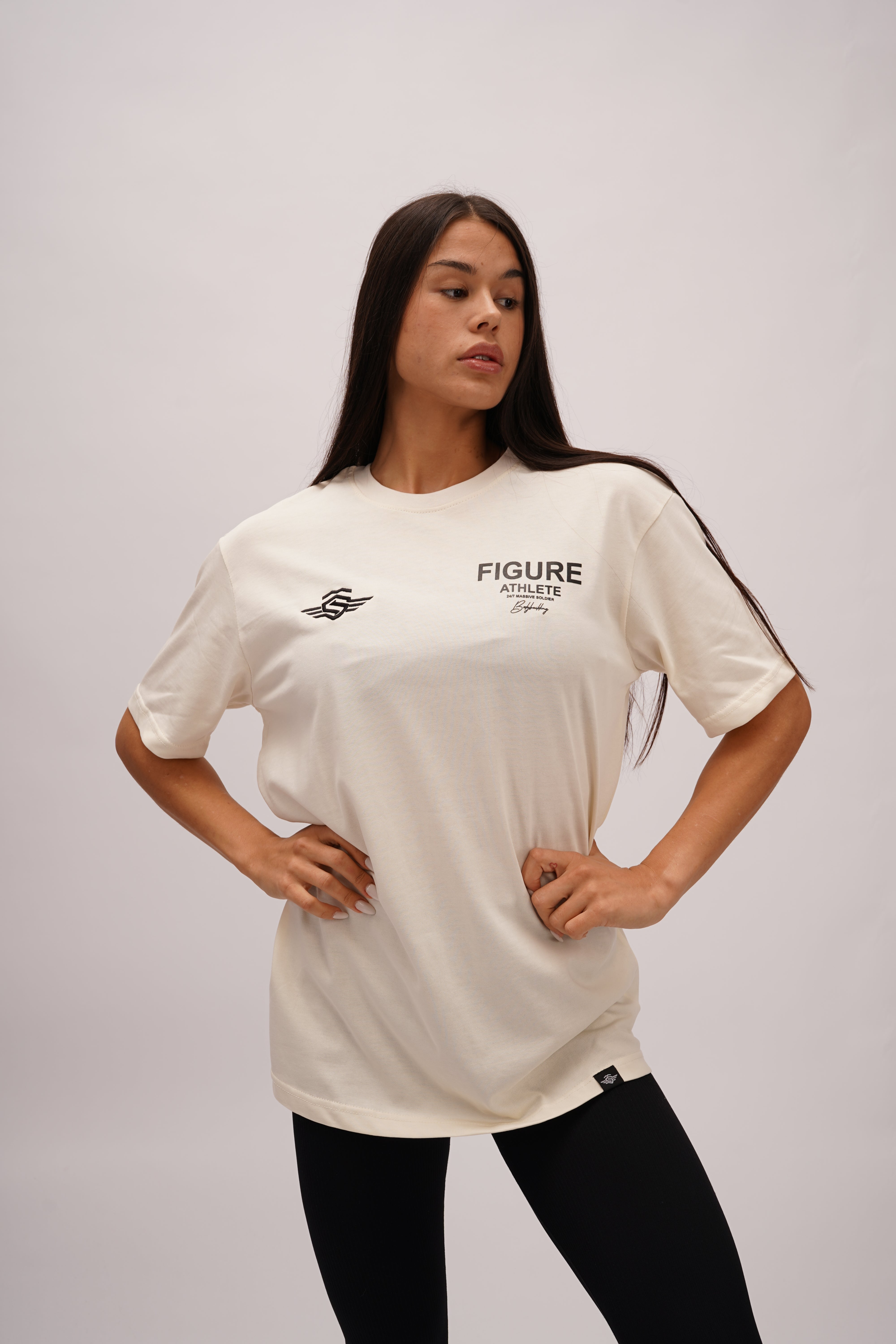 FIGURE ATHLETE SHIRT BEIGE