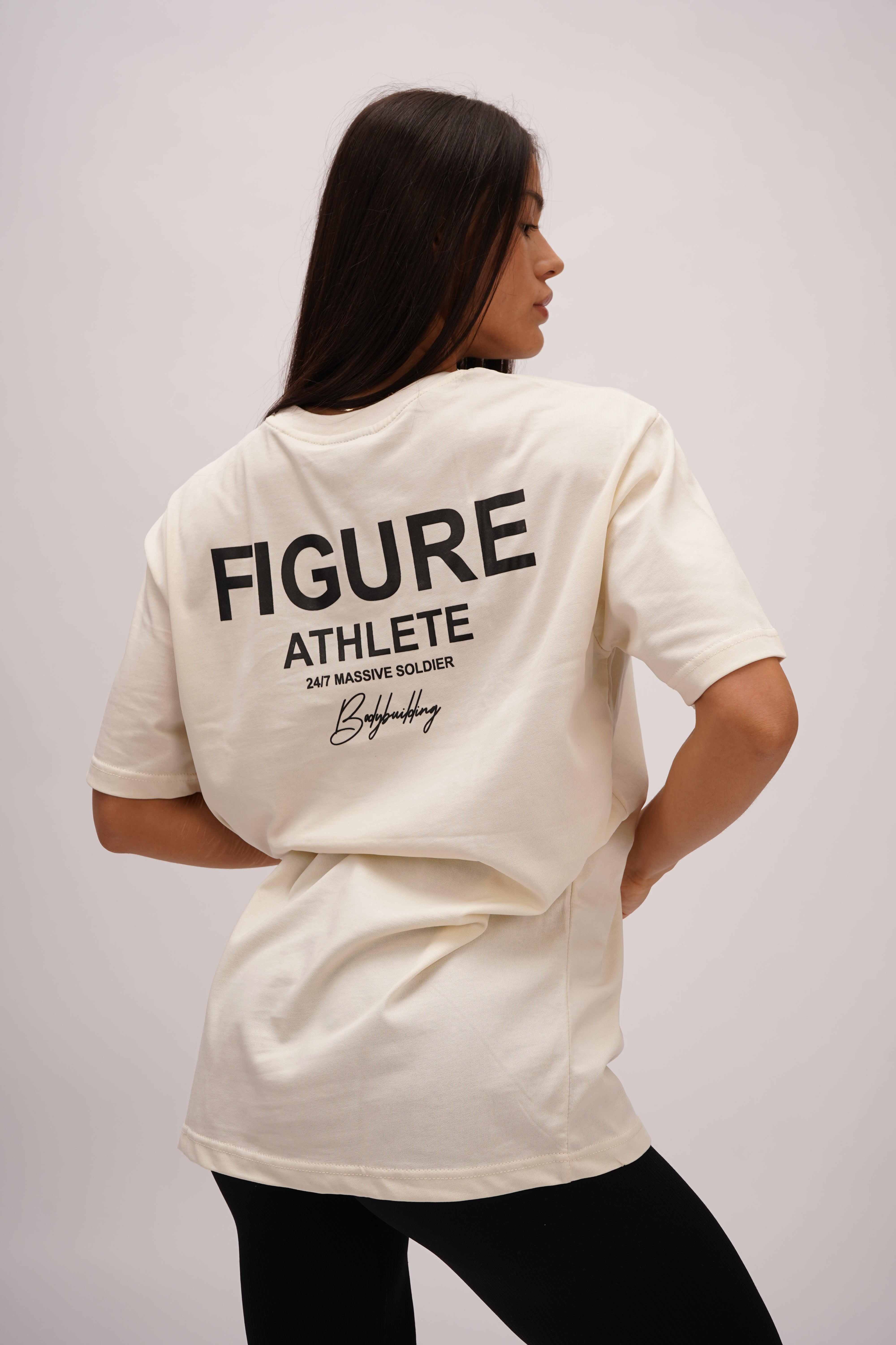 FIGURE ATHLETE SHIRT BEIGE