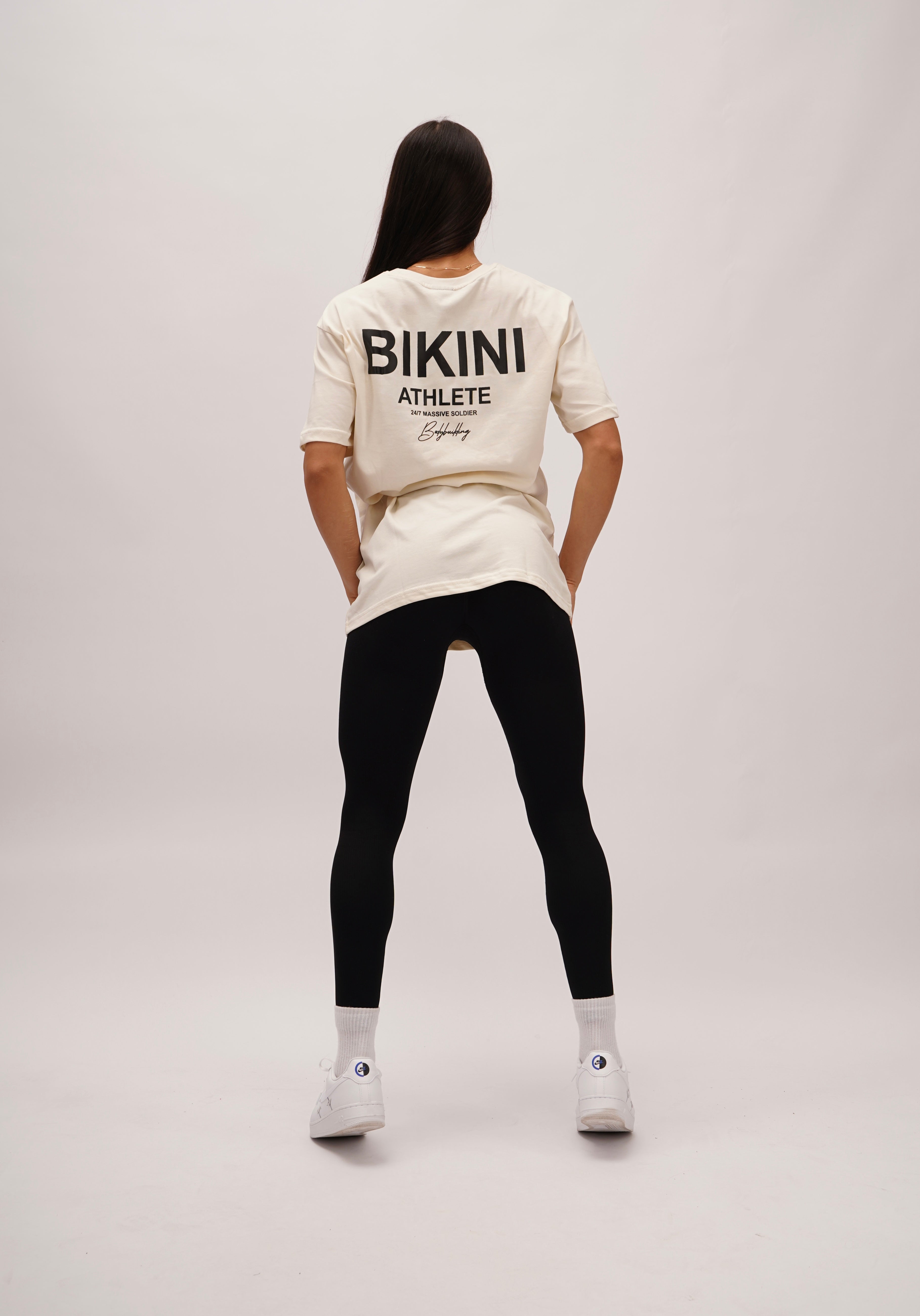 BIKINI ATHLETE SHIRT BEIGE