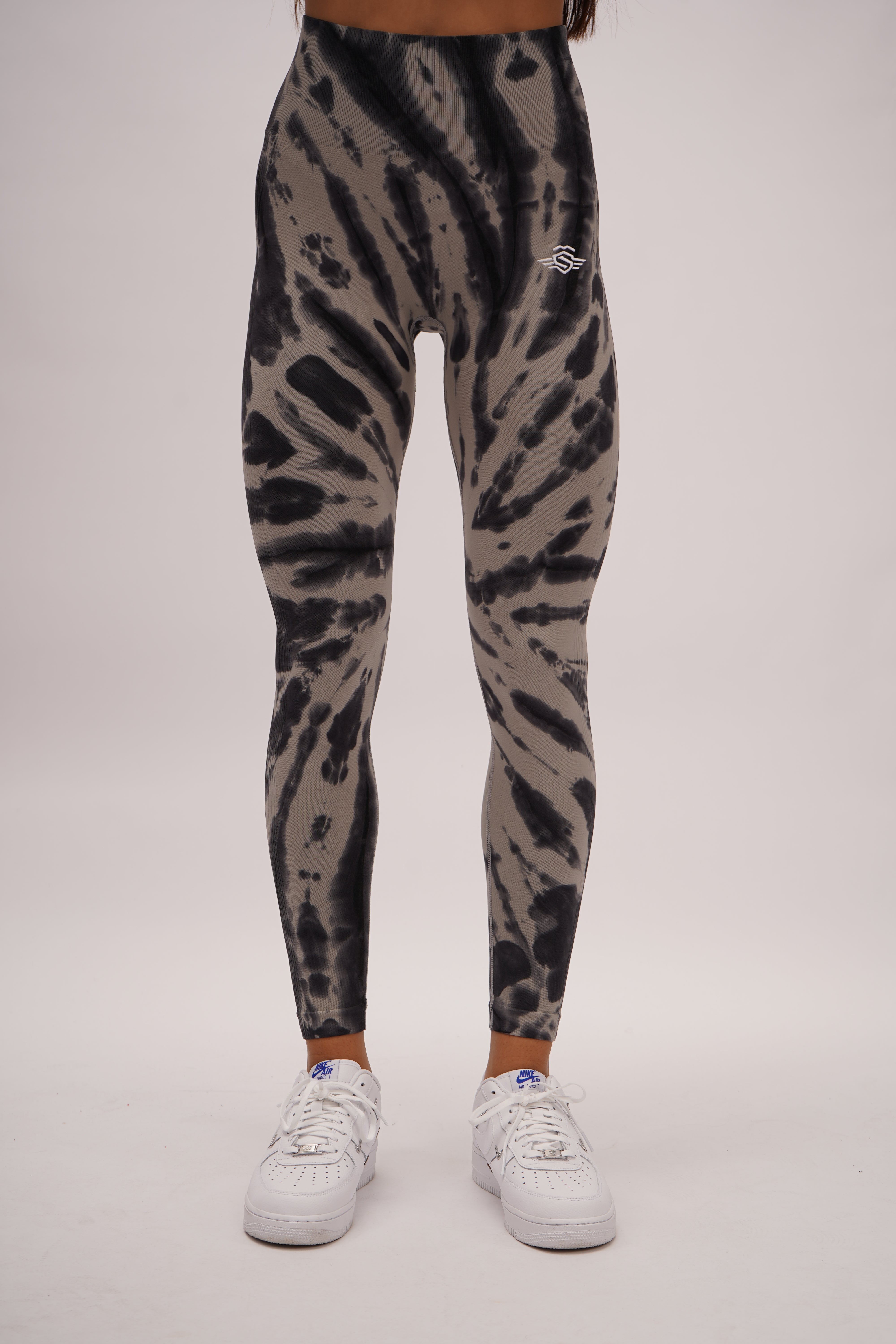 Crazy Leggins Black Grey