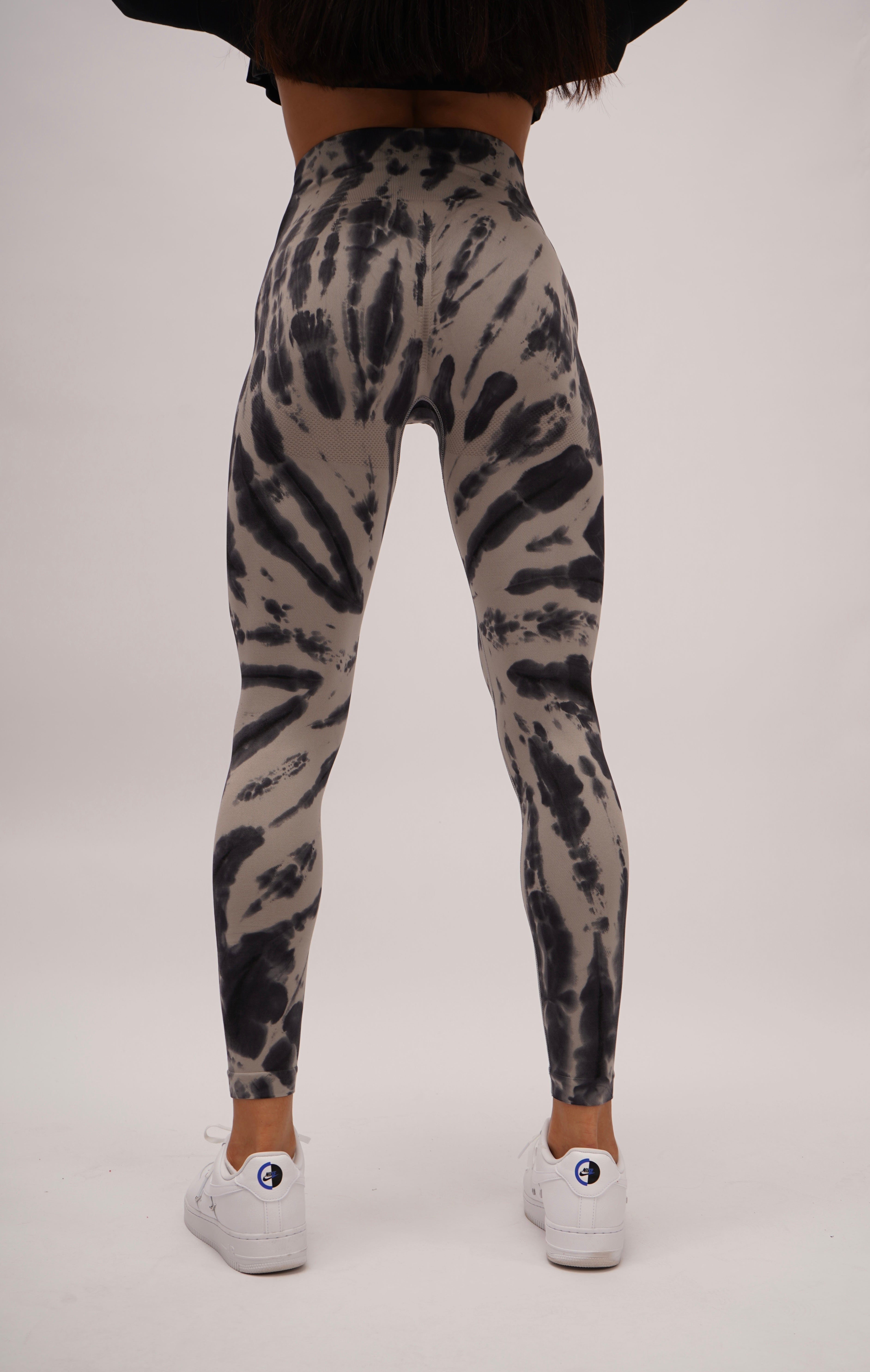 Crazy Leggins Black Grey