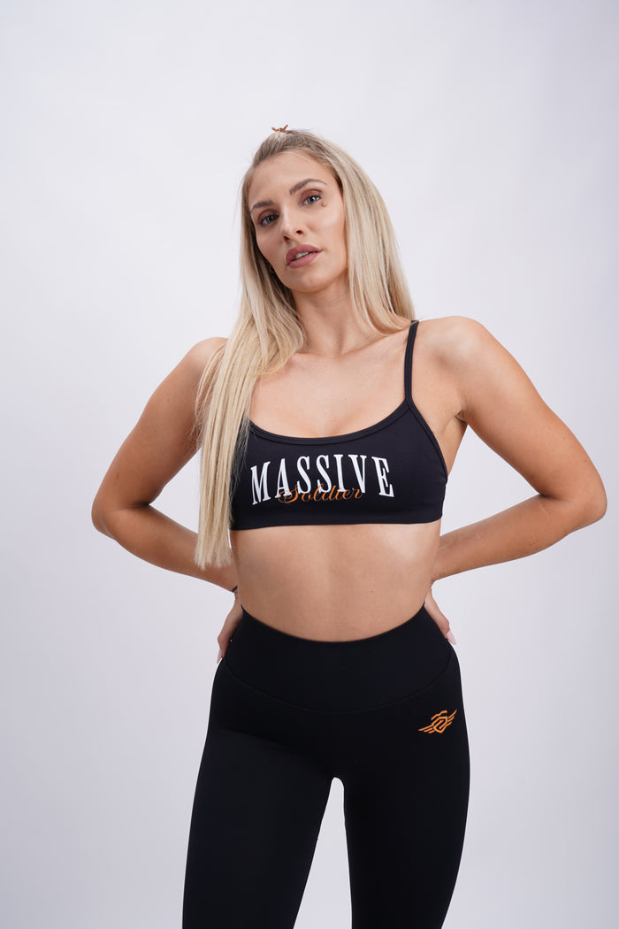 Crazy Bra Orange – Massive Soldier Sportbekleidung