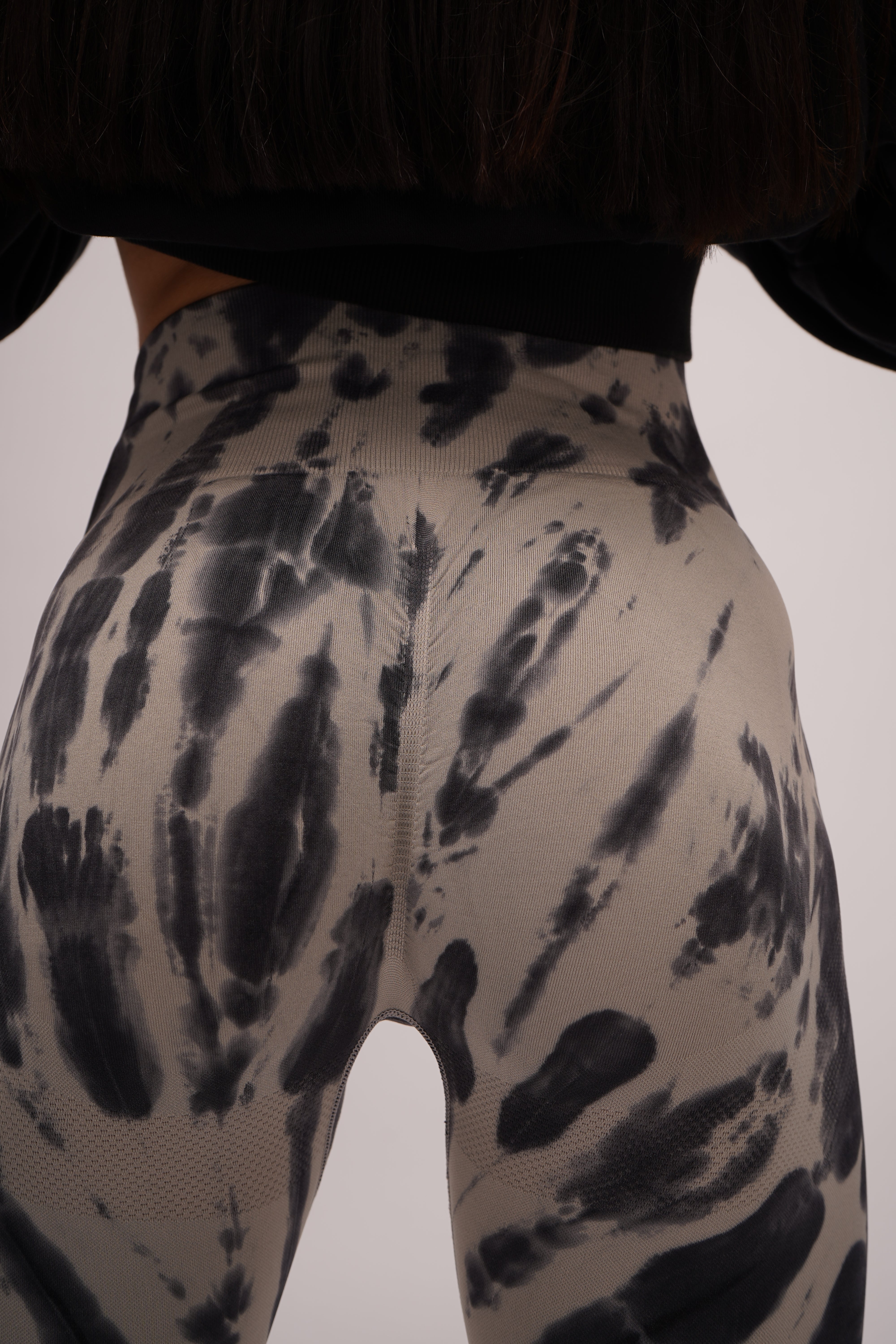 Crazy Leggins Black Grey