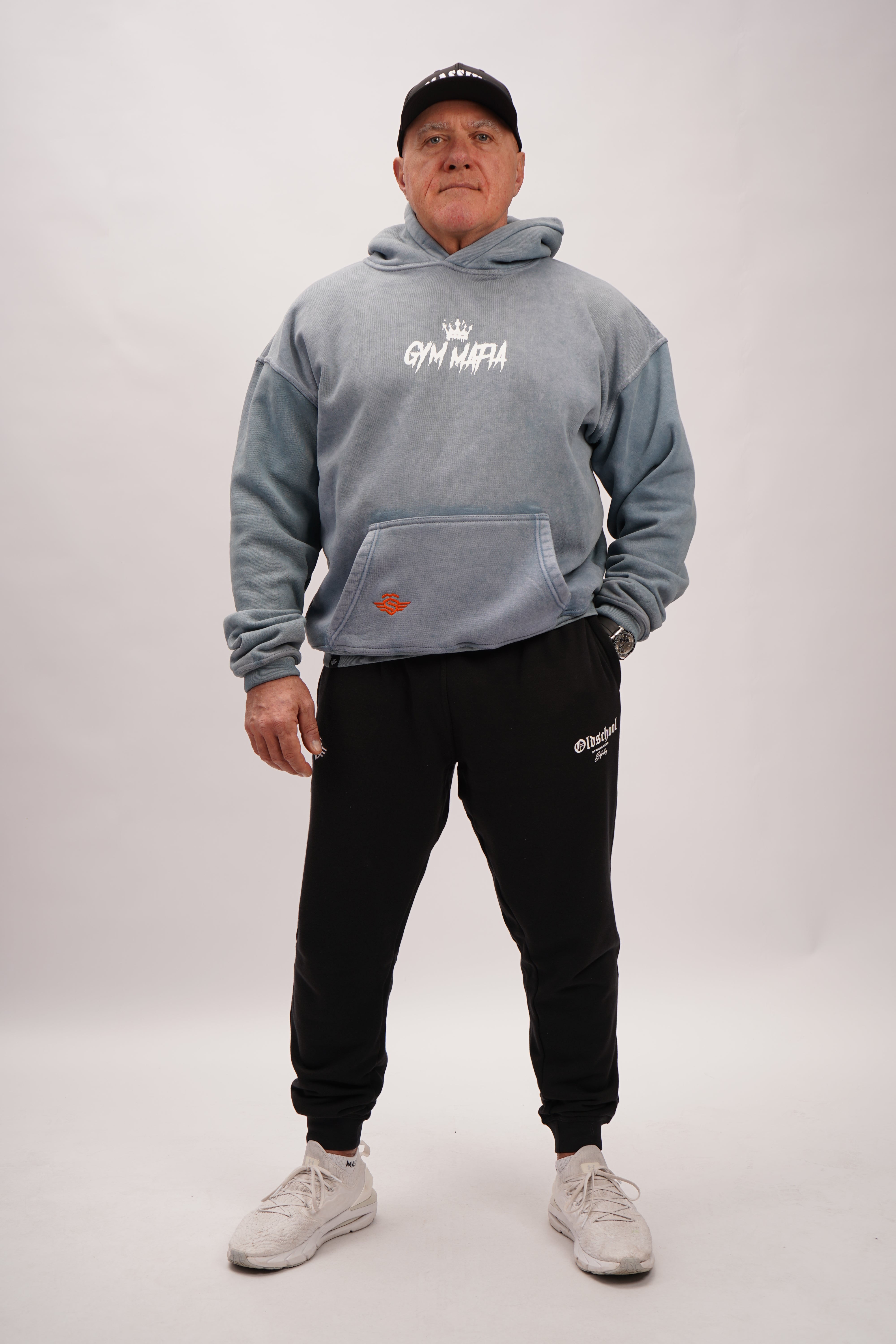 Massive Soldier Gym Mafia Acid Blue Lifestyle Hoodie