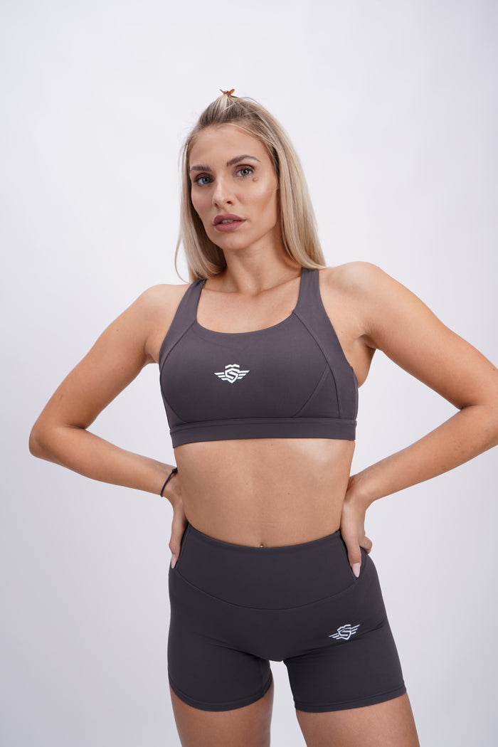 Sunrise Bra grey – Massive Soldier Sportbekleidung