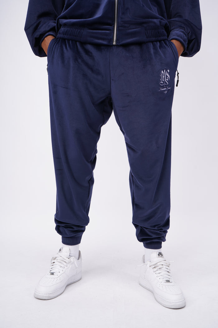 MASSIVE SOLDIER VELOUR JOGGER NAVY