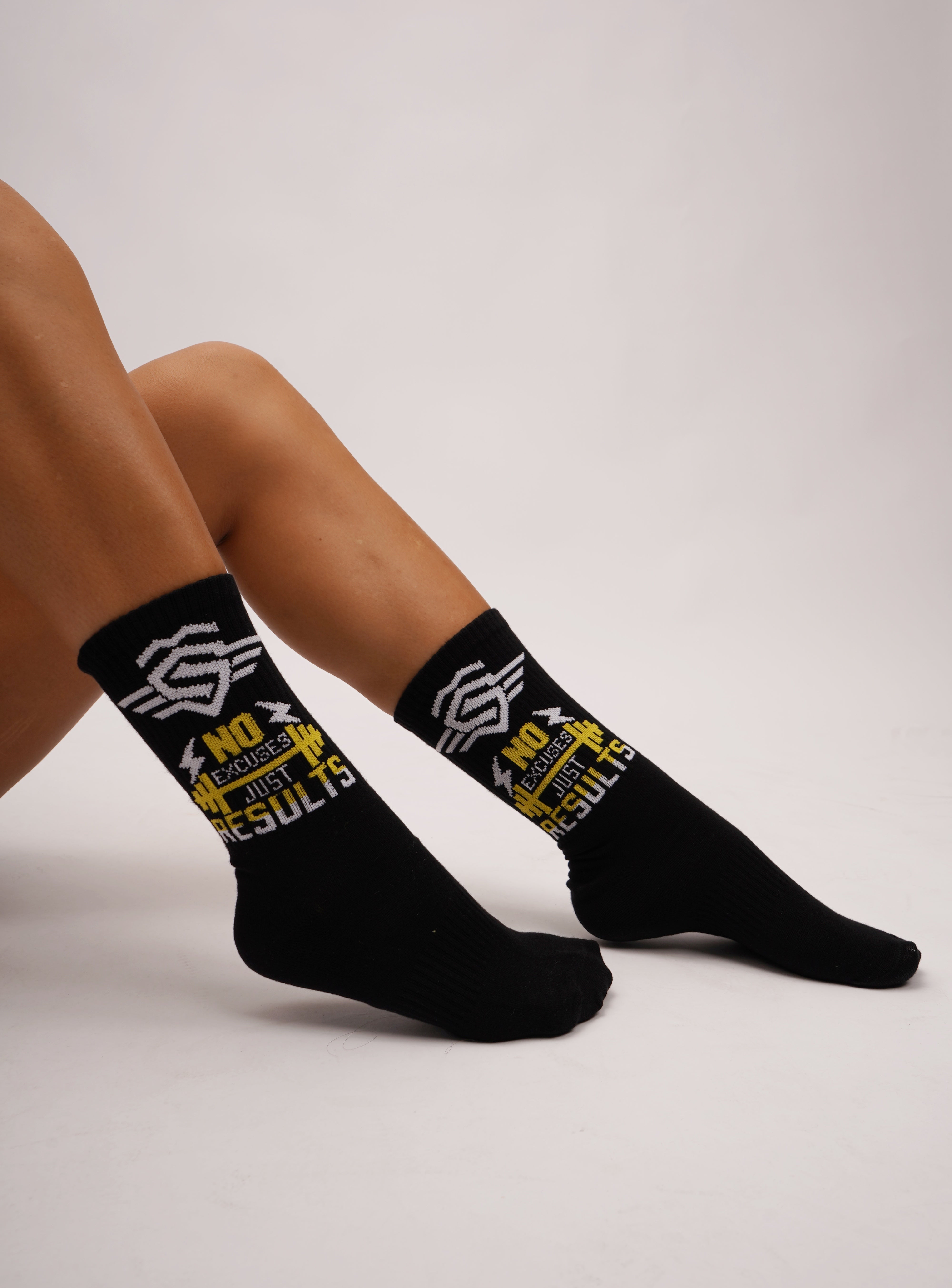 NO EXCUSES Socken 3er Pack black