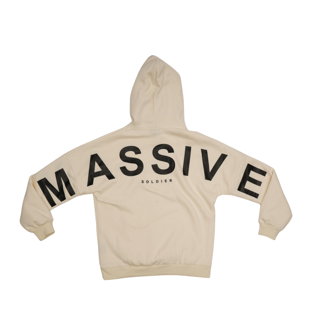 BIG MASSIVE HOODIE CREME