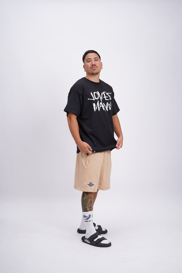 Jonesmann Black Oversize Shirt – Massive Soldier Oversize-Shirt