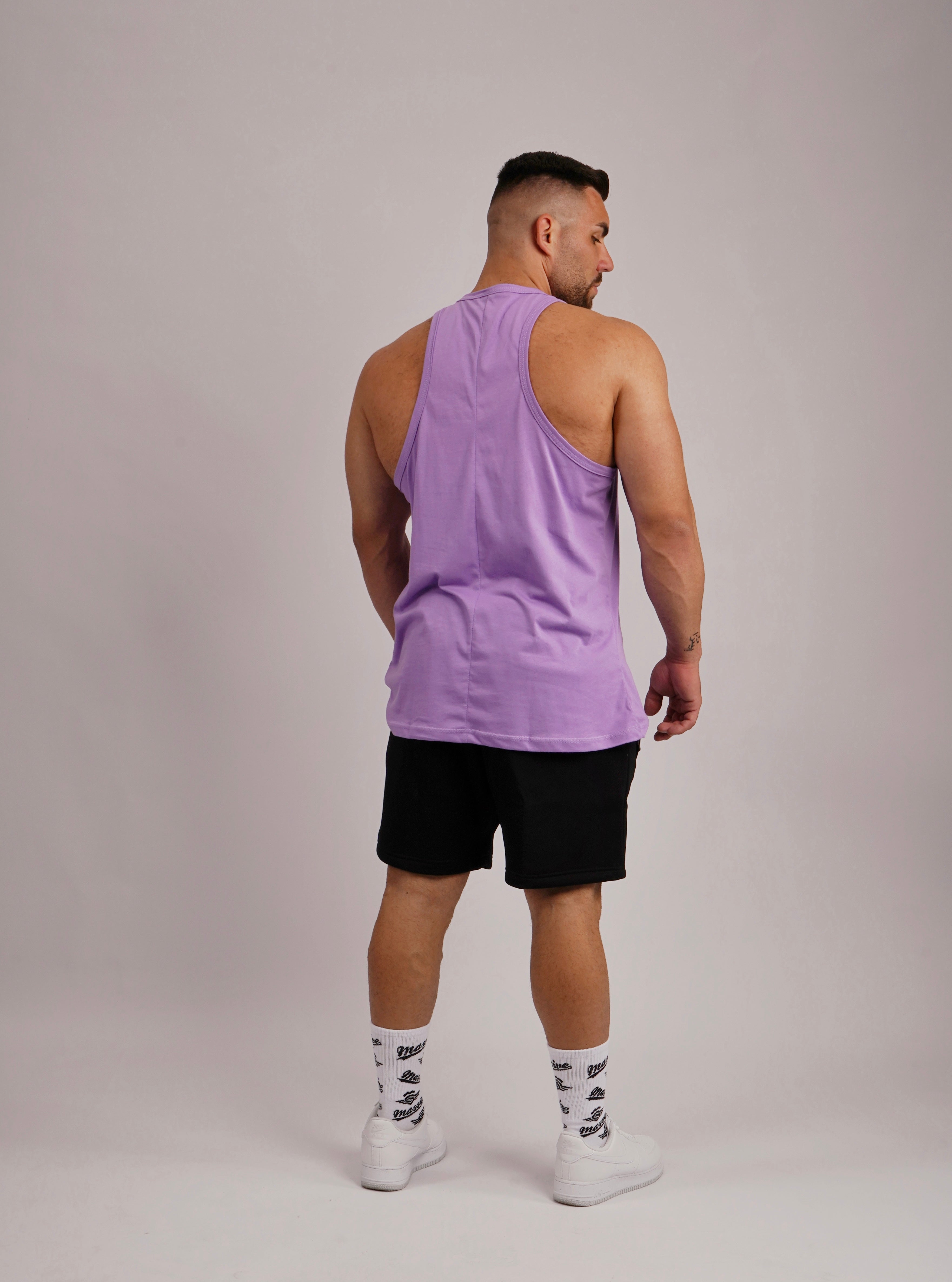 Muscle Club Athlete Tank Purple