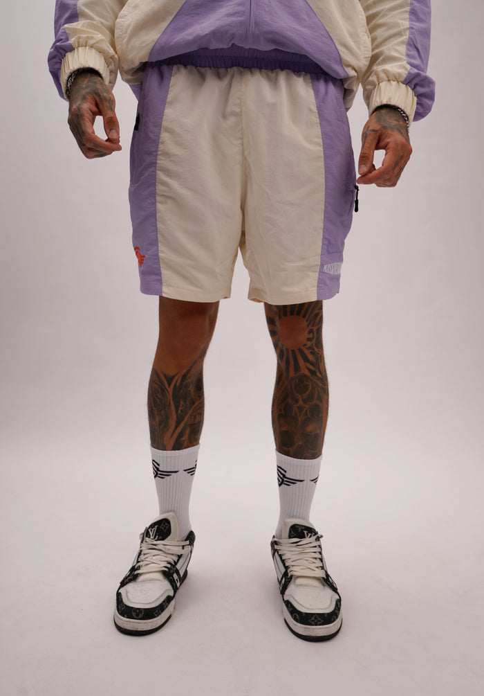 L!VE Massive Shorts Lila – Massive Soldier Sportbekleidung