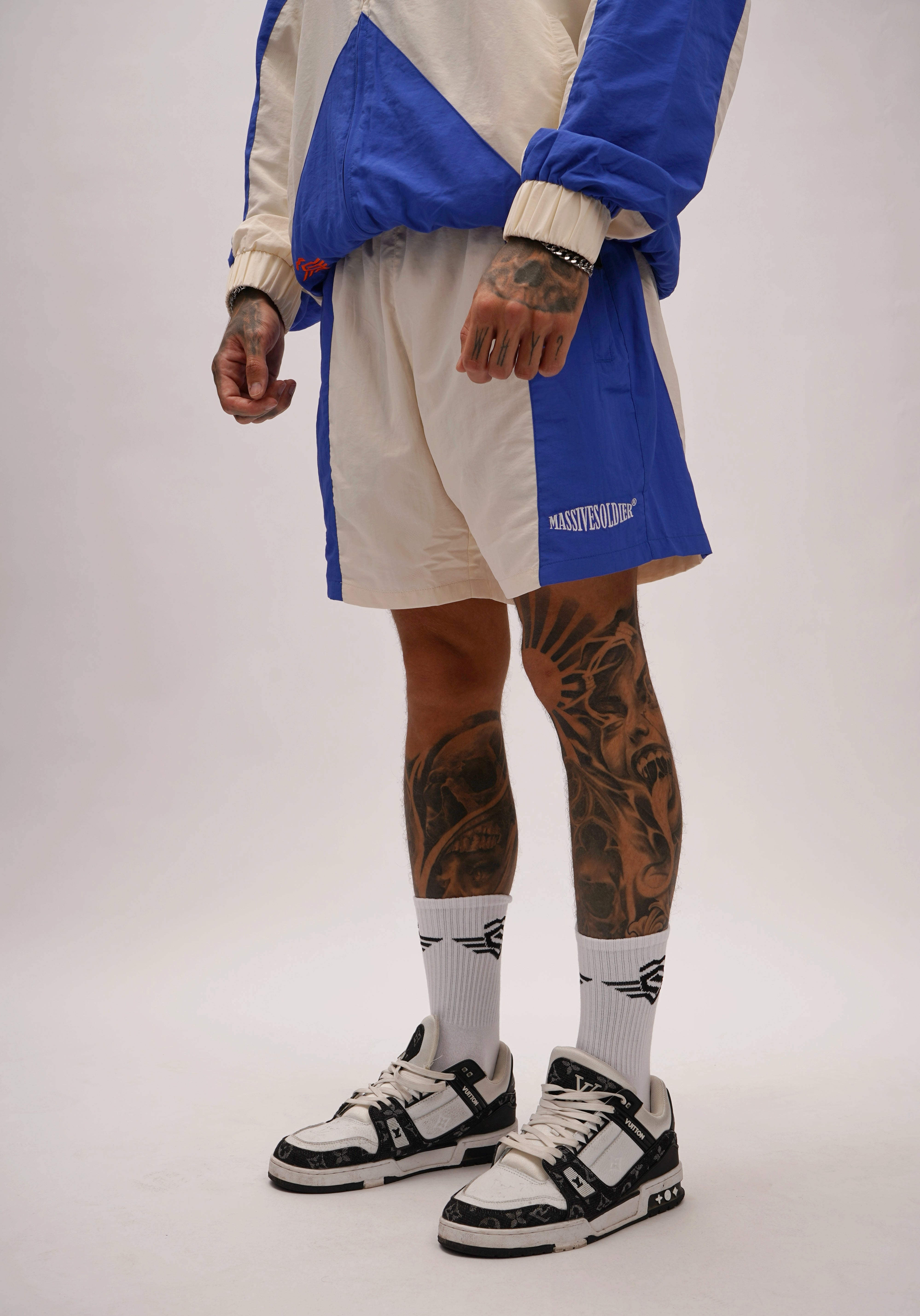 L!VE MA$$IVE SHORTS ROYAL BLUE