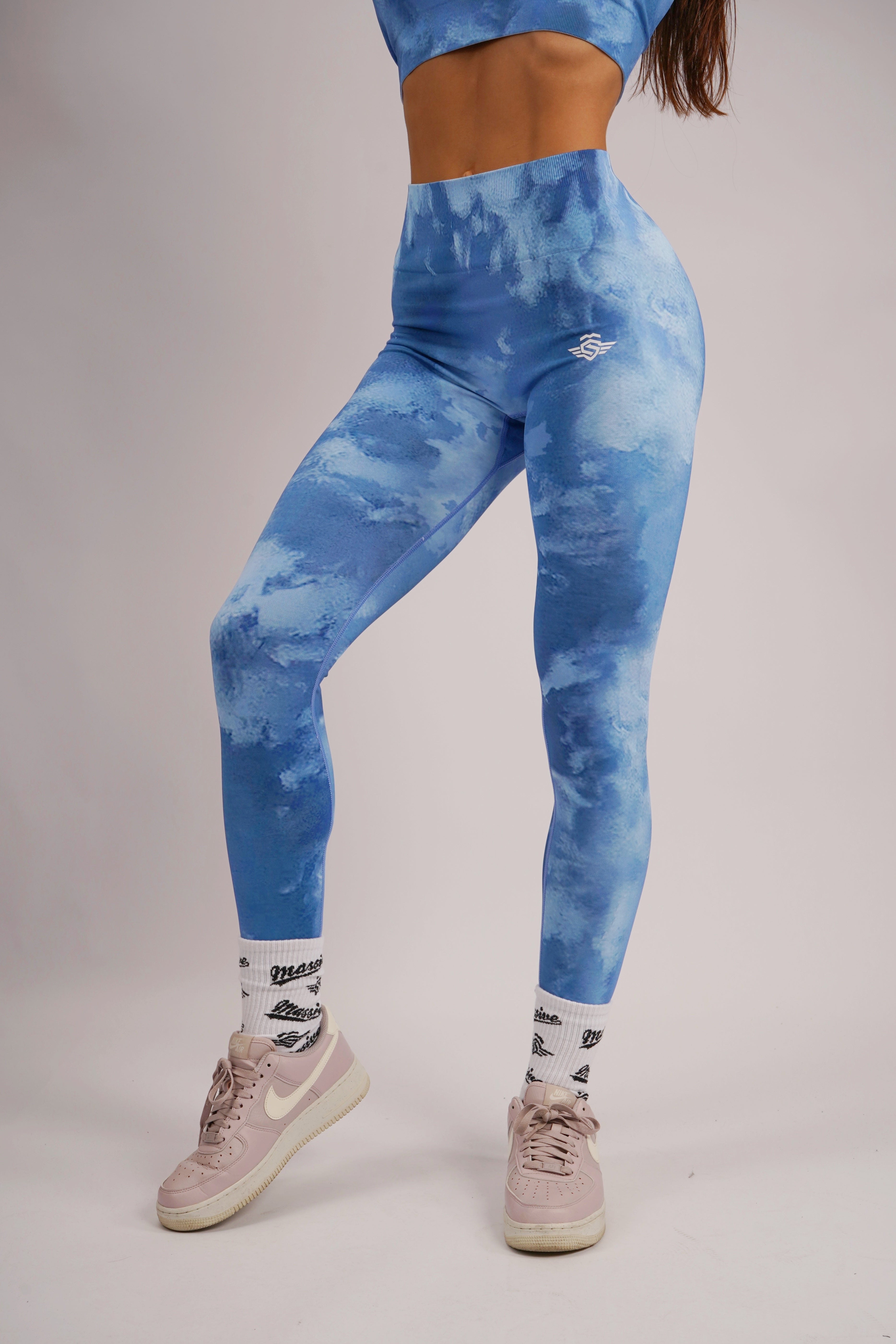 Batik Leggins Blue