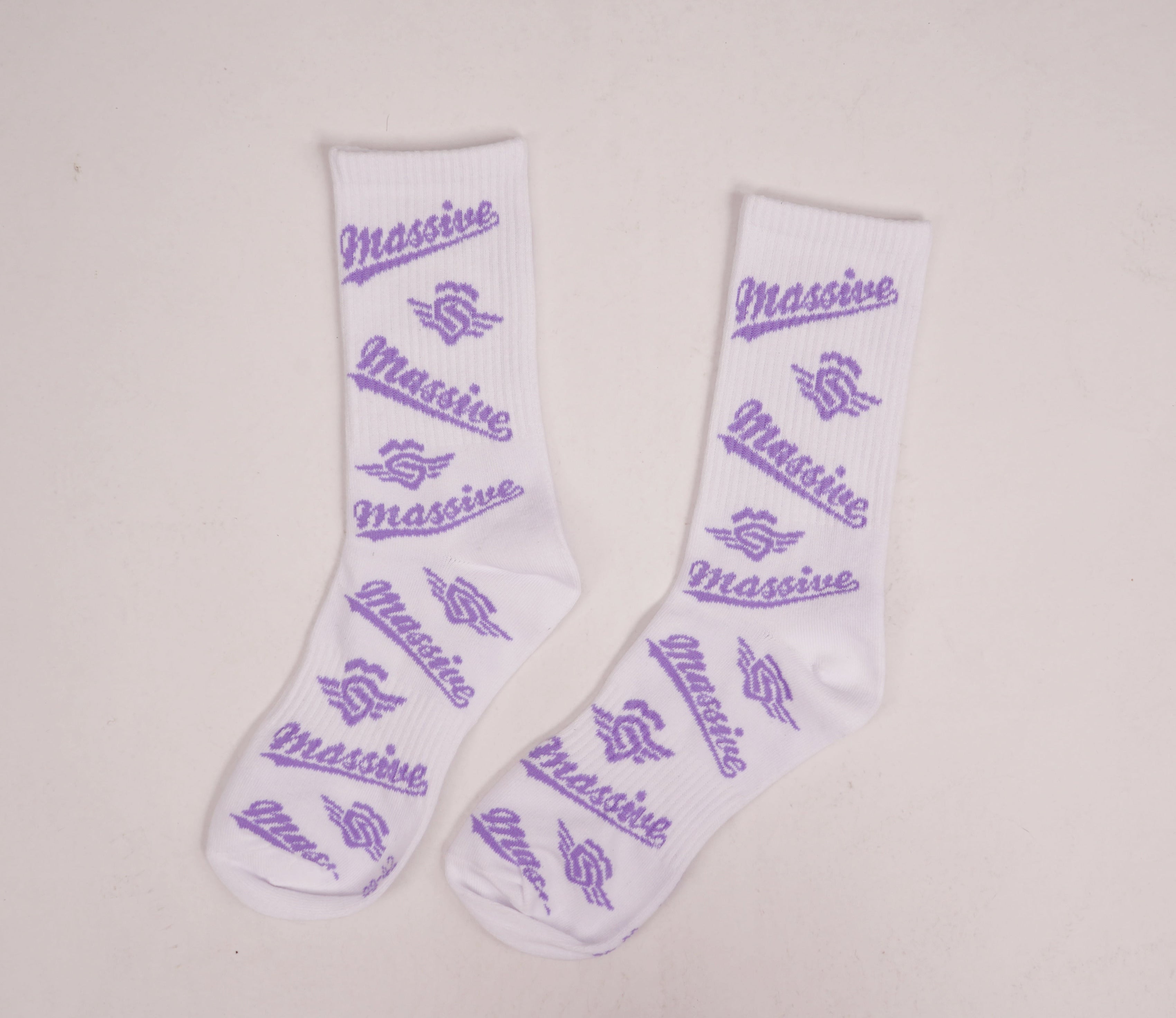 LITTLE LOGO SOCKEN Lila 3er Pack