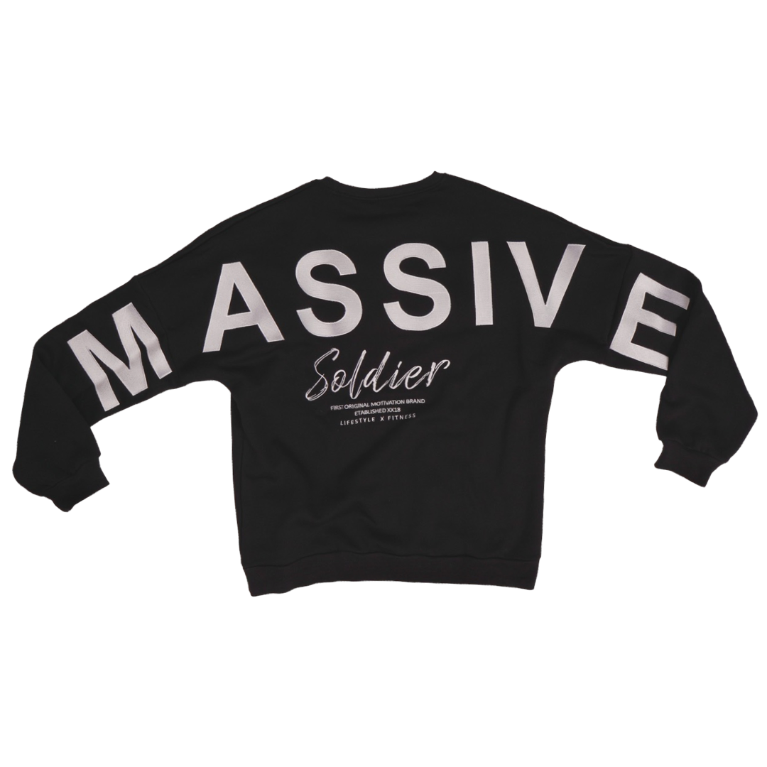 Big Massive Stick Sweater Black