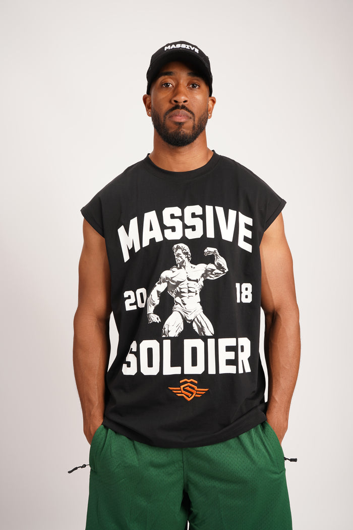 Massive Gym Tank Black – Massive Soldier Sportbekleidung