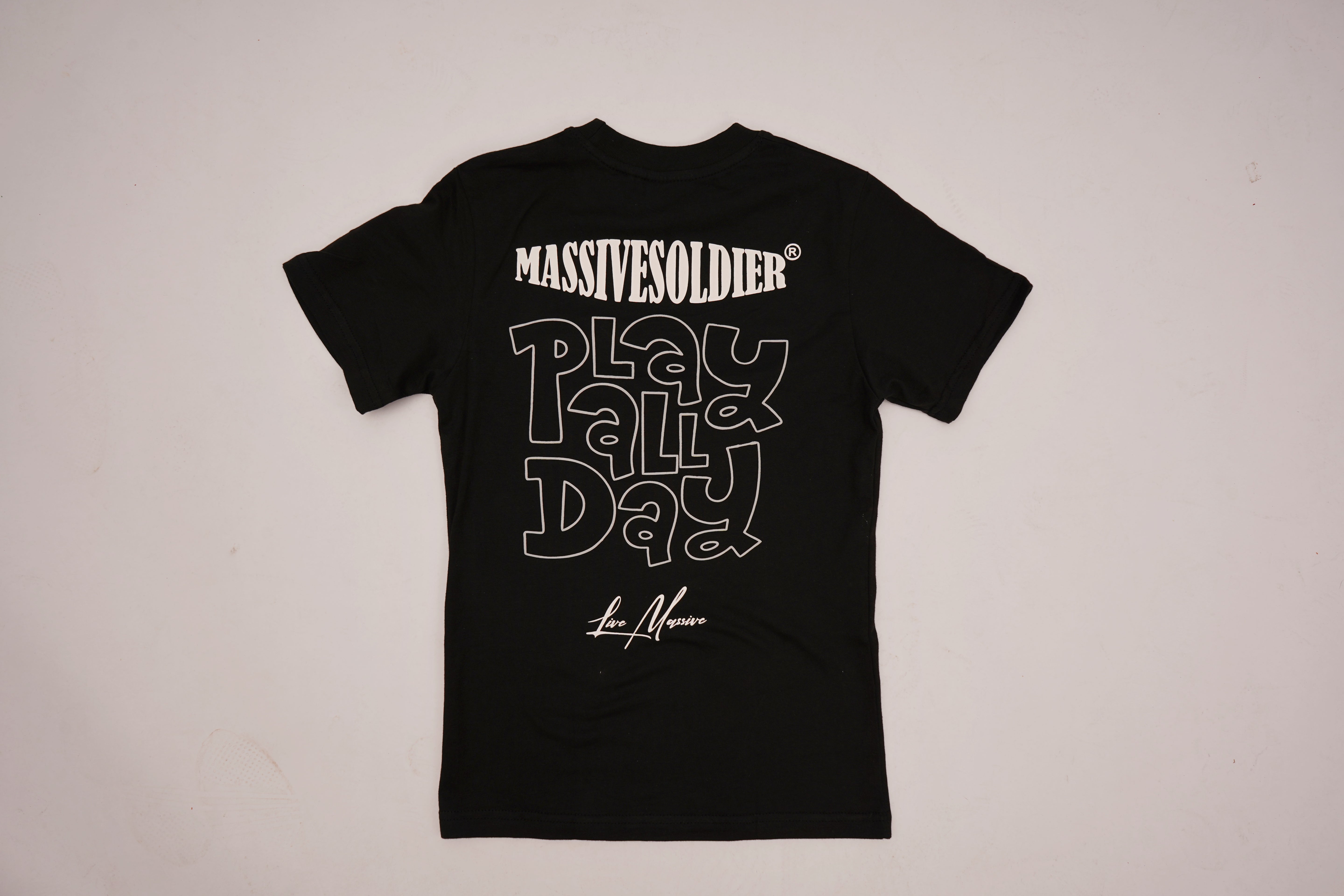 Kids Shirt Play all Day Black