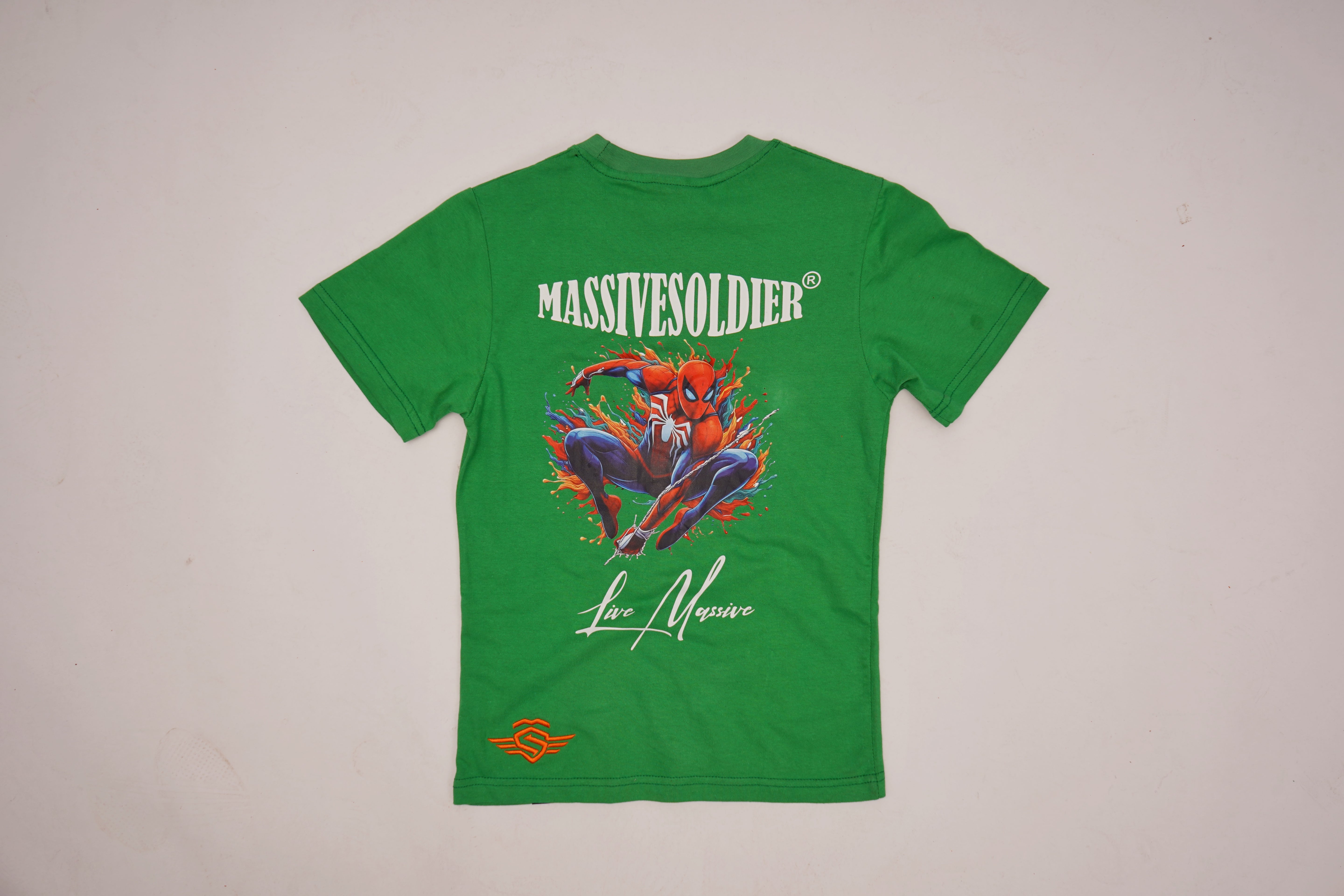 Kids Shirt Live Massive green