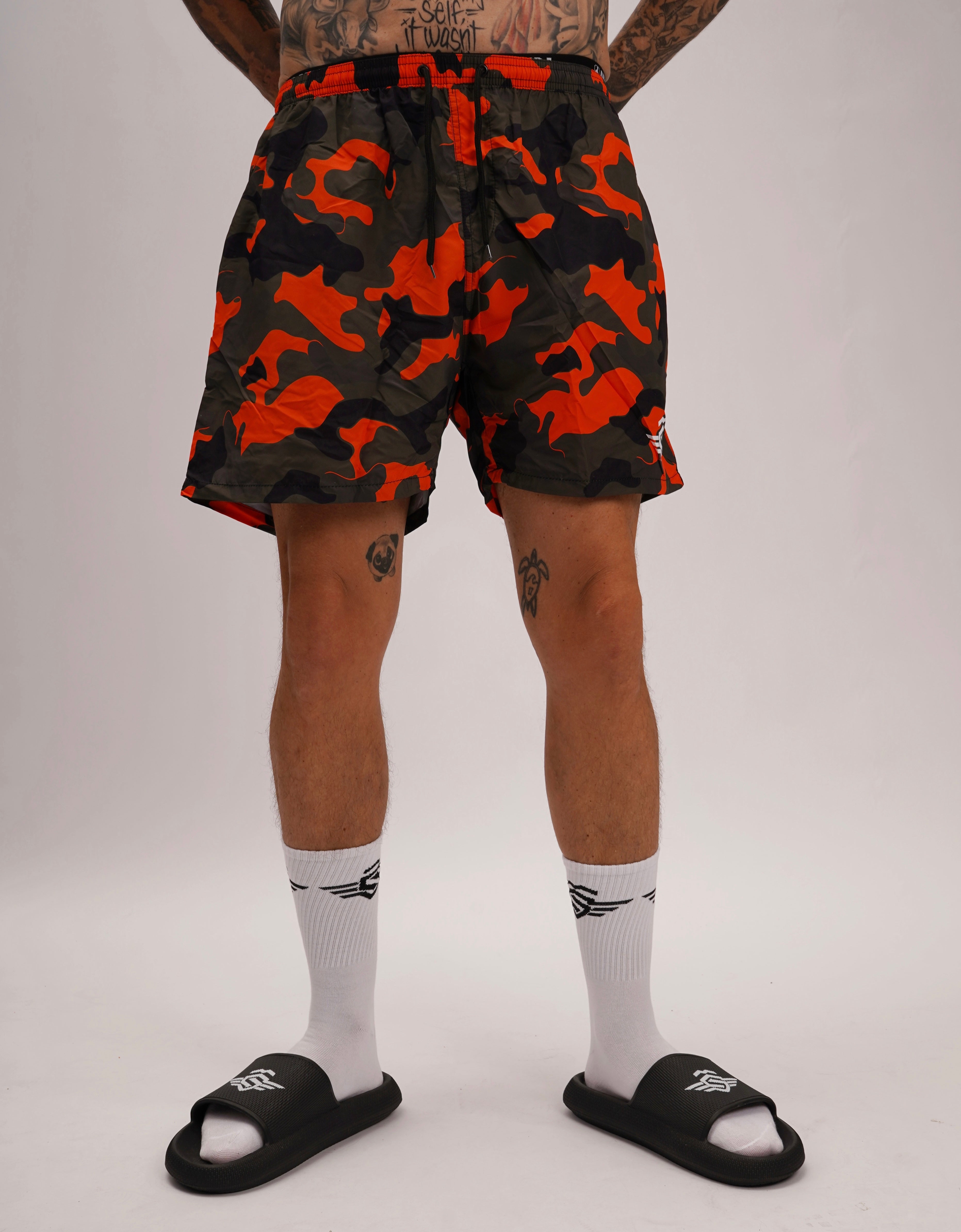 Massive Badeshorts Camo