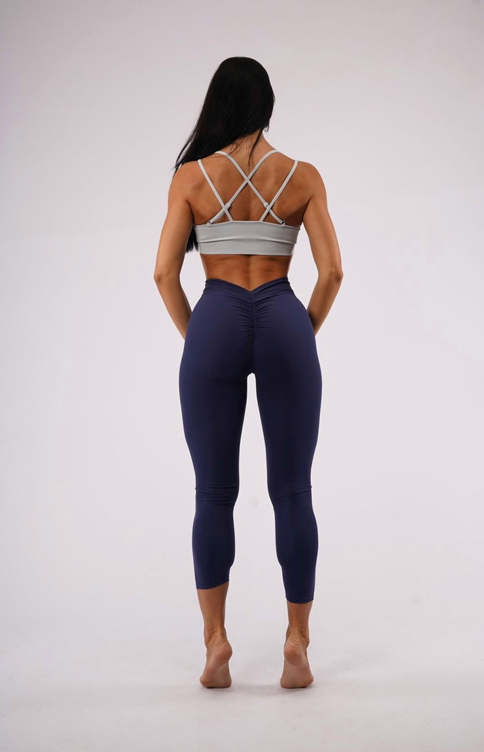 MSLDR scrunch leggings dark blue – Massive Soldier Leggings