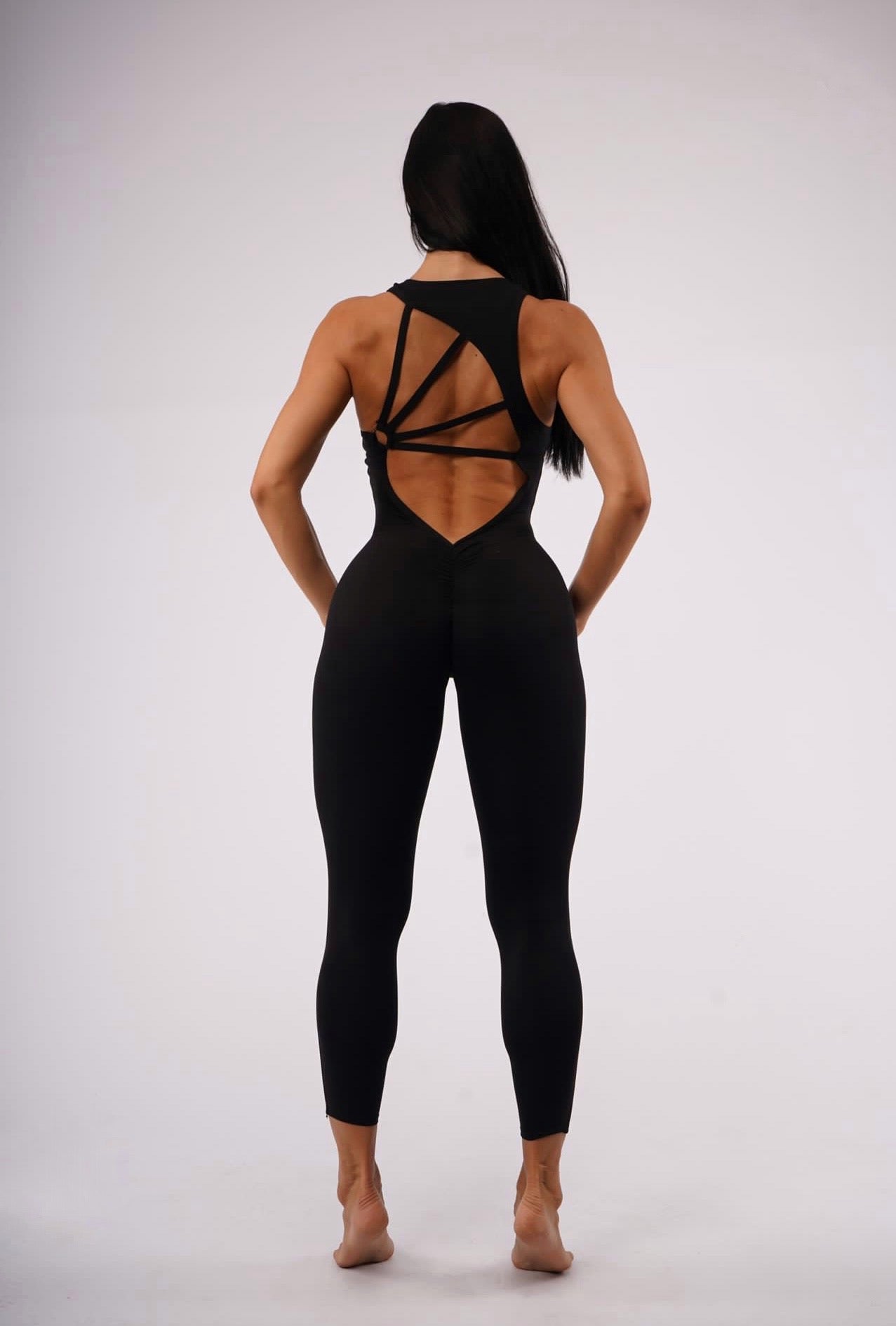 Workout Jumpsuit Black 