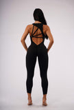 Workout-Jumpsuit Black