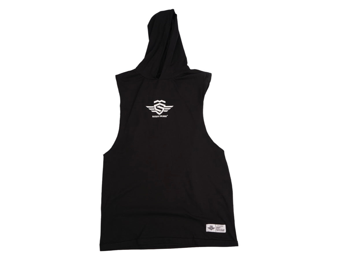 Cutted Hooded Tank