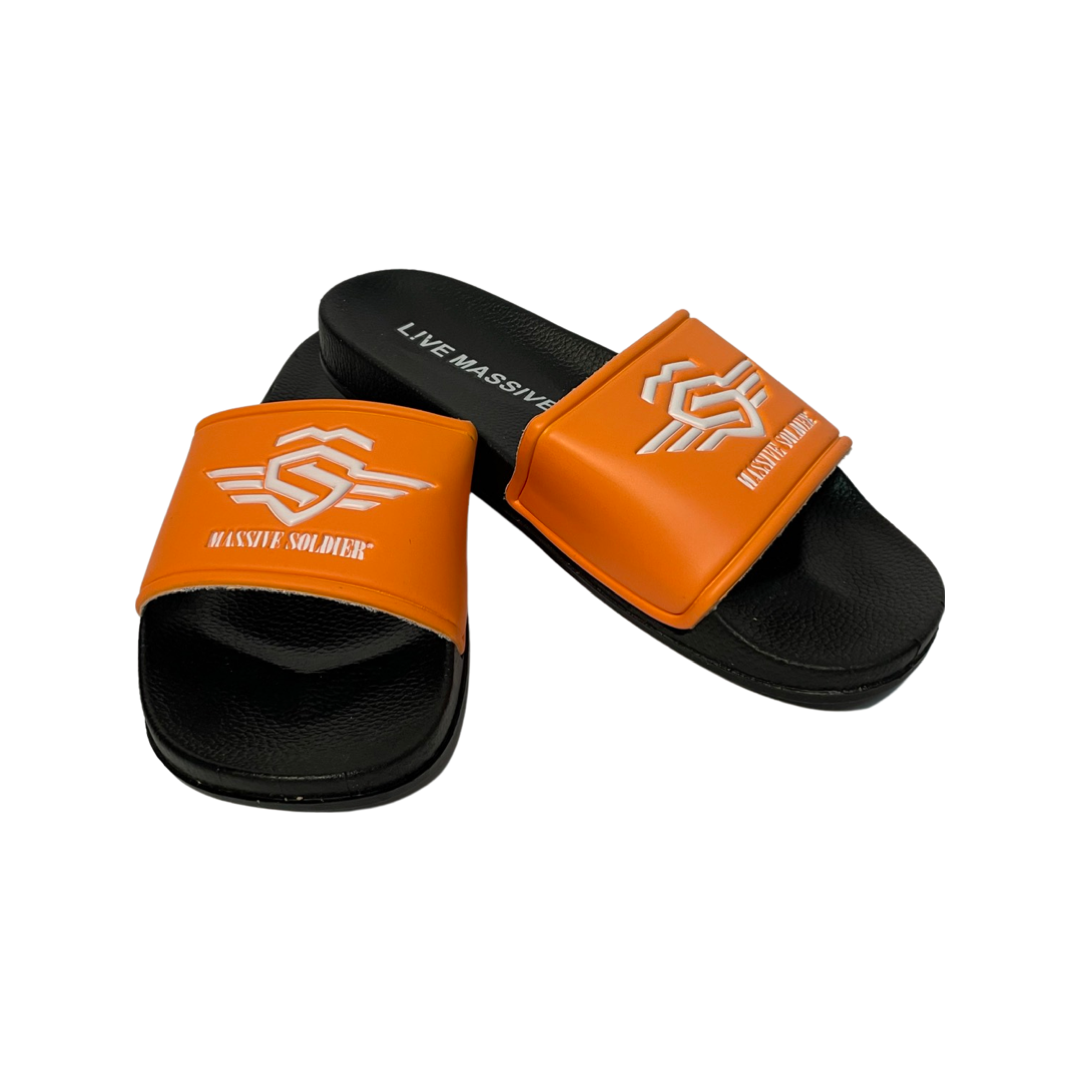 Flip flops logo orange
