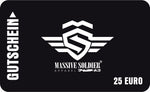 MASSIVE SOLDIER 25 EURO GUTSCHEIN - MassiveSoldier©