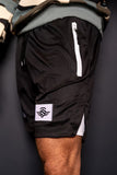 PERFORMANCE DOUBLE LAYER SHORTS BLACK - MassiveSoldier©